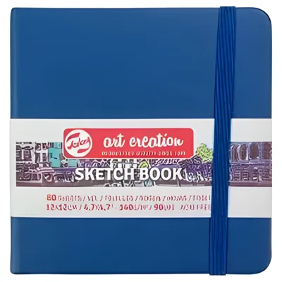 Блокнот для графіки Talens Art Creation 140г/м2 12*12см 80л Navy Blue Royal Talens