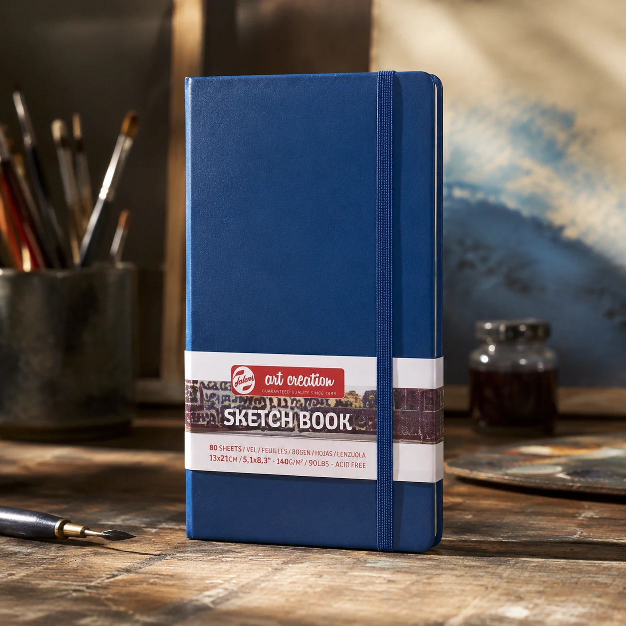 Блокнот для графіки Talens Art Creation Navy Blue 13×21см — Живопис
