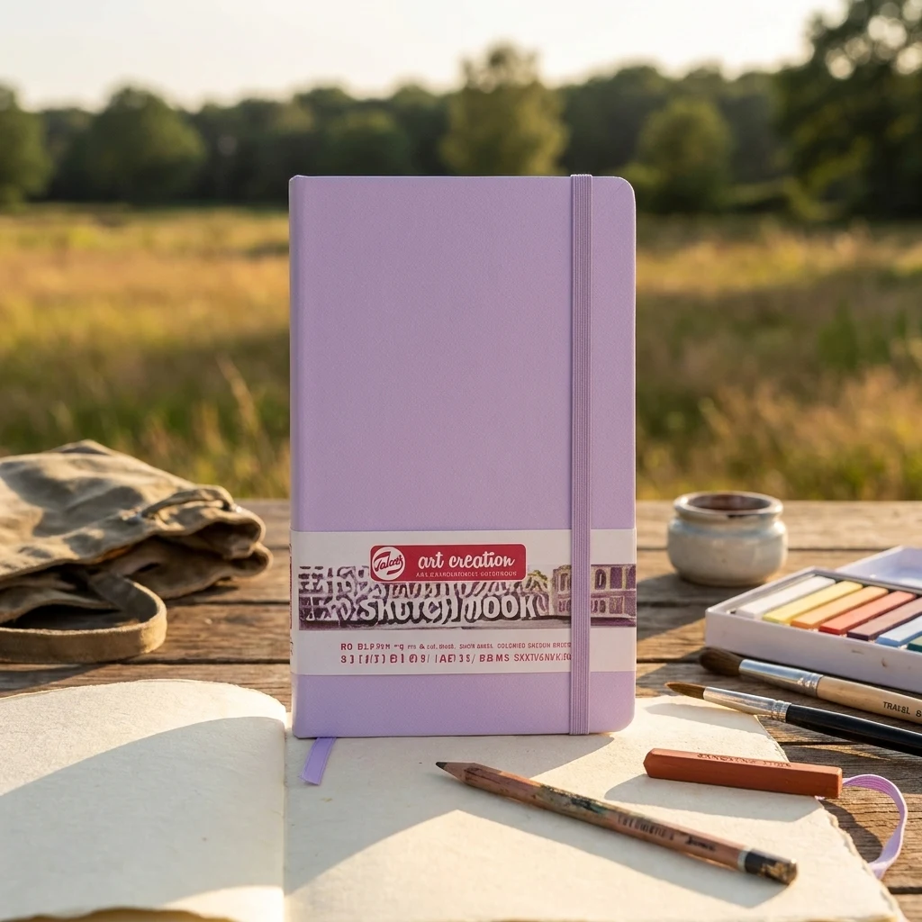 Блокнот для графіки Talens Art Creation 140г/м2 13*21см 80л Pastel Violet Royal Talens