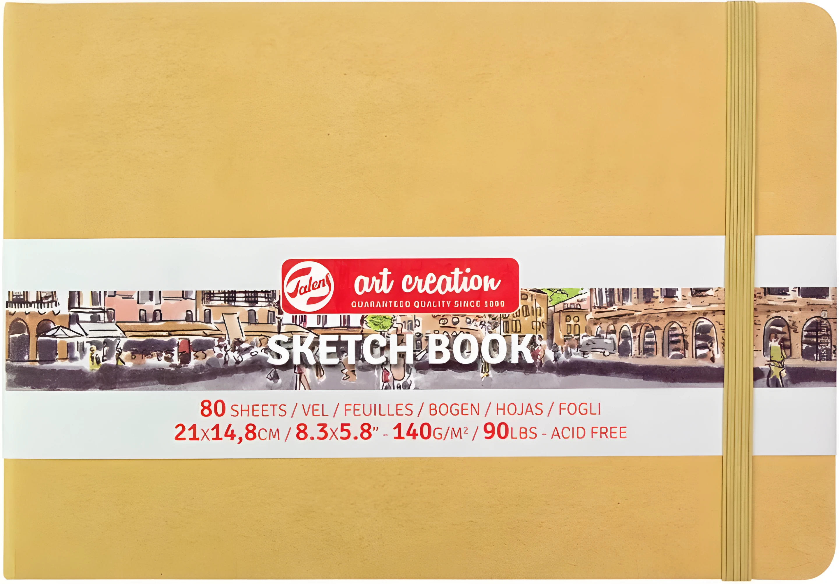 Блокнот для графіки Talens Art Creation 140г/м2 21х15см 80л Kraft Royal Talens