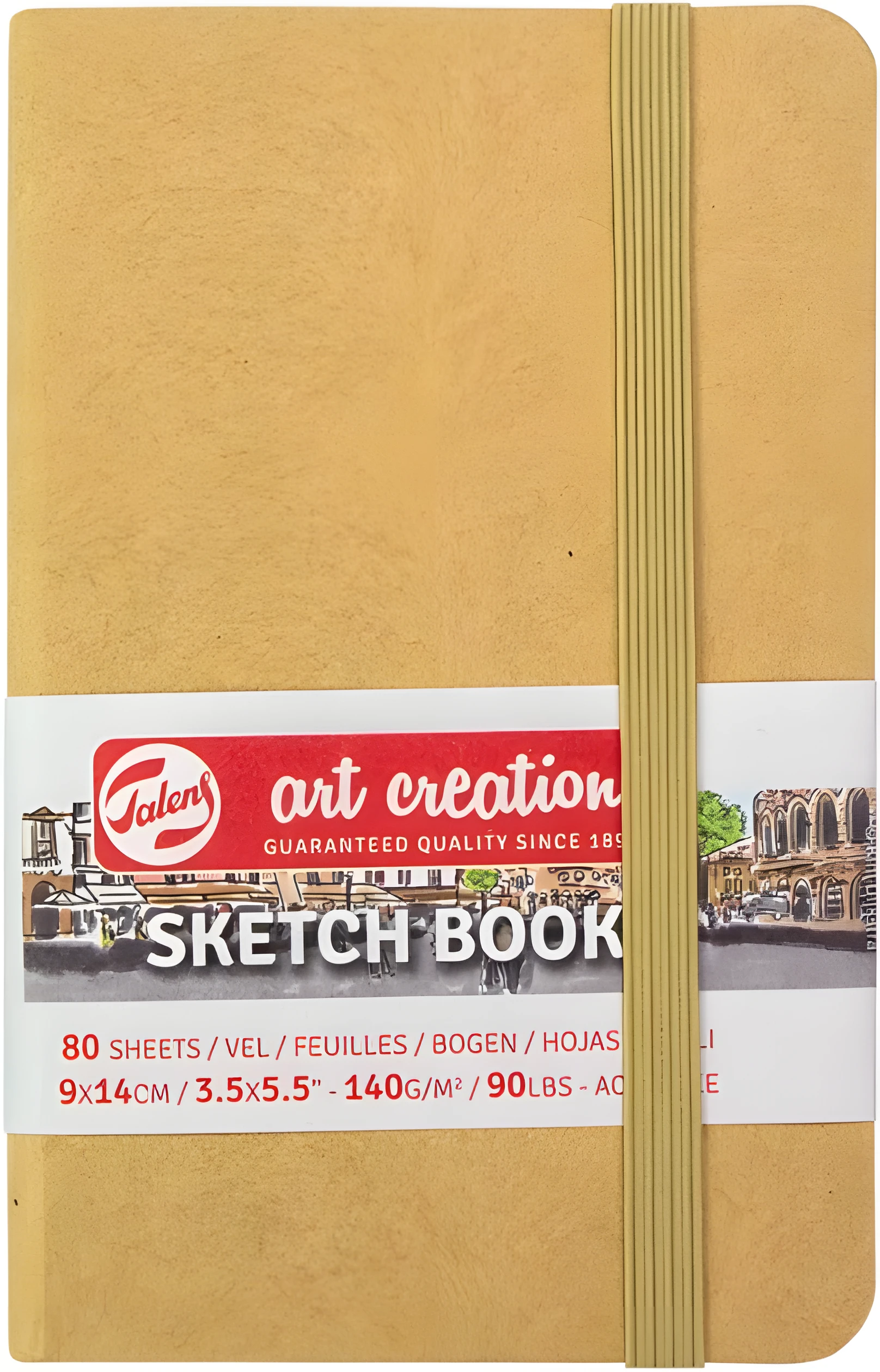 Блокнот для графіки Talens Art Creation 140г/м2 9*14см 80л Kraft Royal Talens