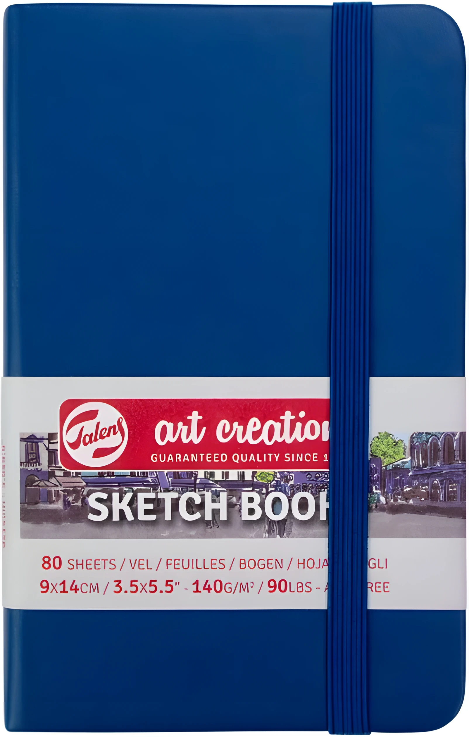 Блокнот для графіки Talens Art Creation 140г/м2 9*14см 80л Navy Blue Royal Talens