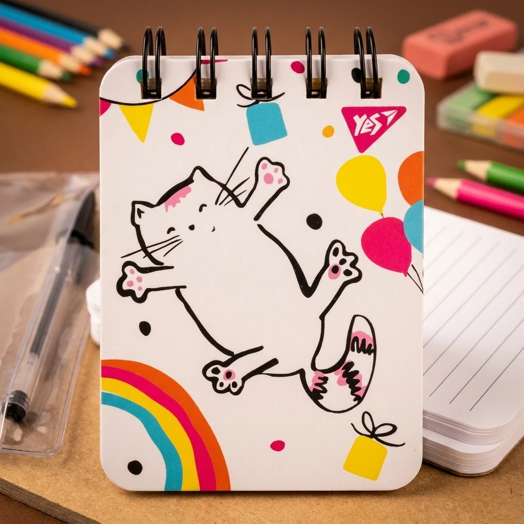 Блокнот дитячий А7 100 аркушів, у лінію "Sketch animal" YES
