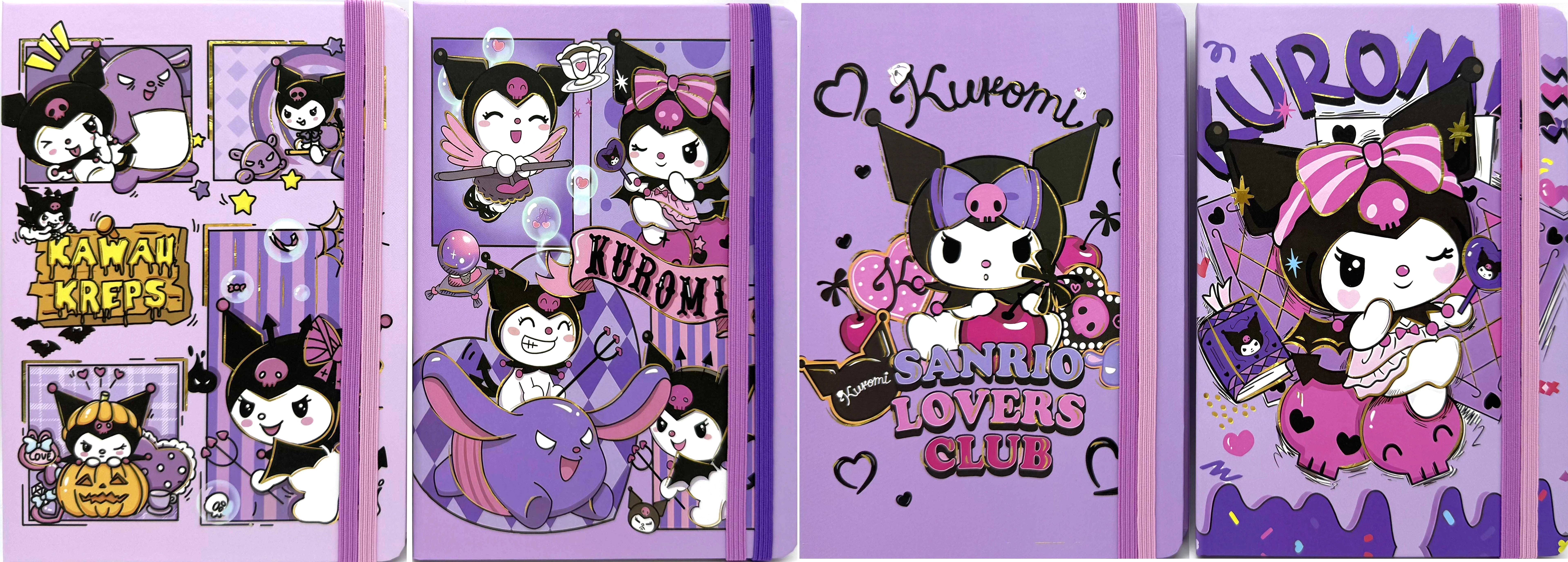 Блокнот Kuromi А5 80 аркушів клітинка — фото 2