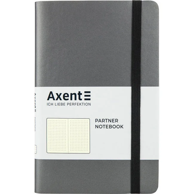 Блокнот на гумці А5 96 аркушів, Axent Partner Soft