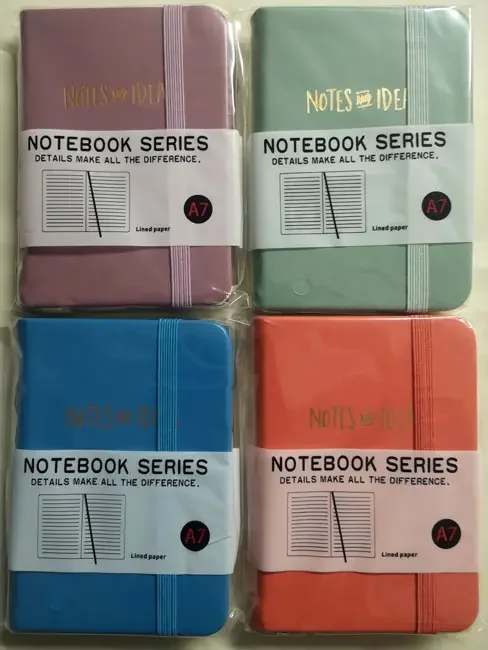Блокнот на гумці А7 80 аркушів лінія "Notes" — фото 2