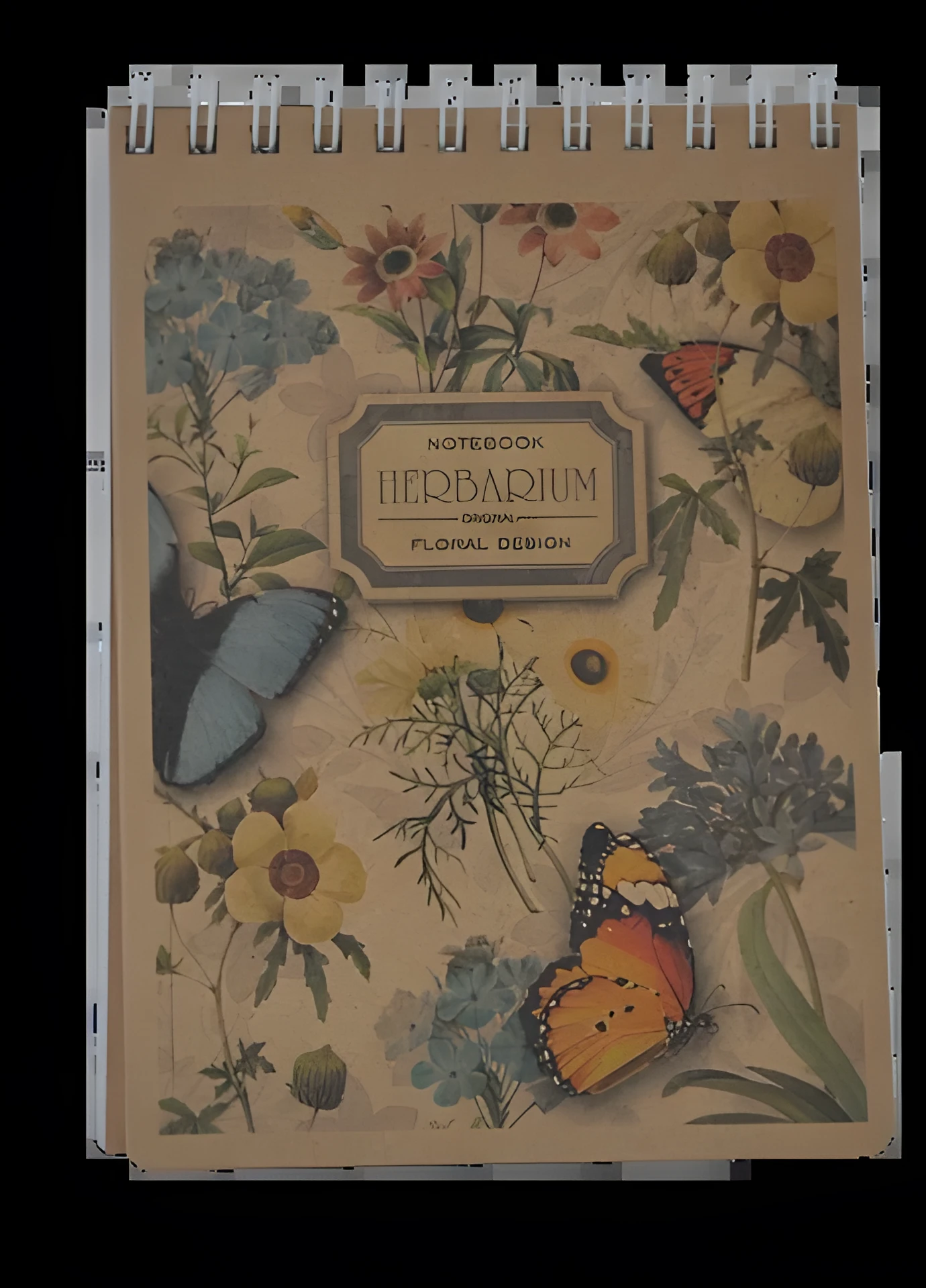 Блокнот на пружині зверху KRAFT, А6, 80 арк., клітинка