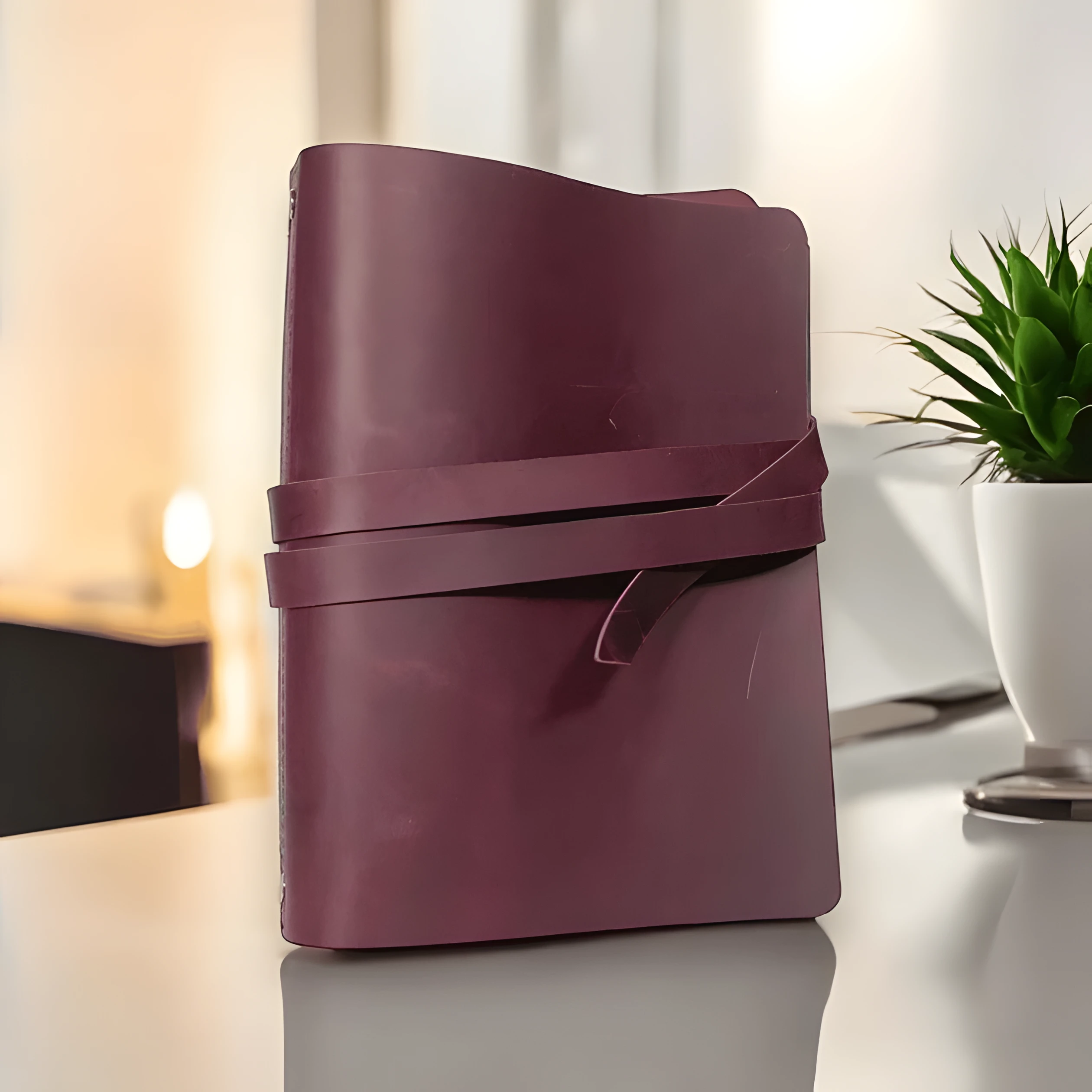 Блокнот Professional journals натуральна шкіра Аляска шоколад — Блокноти та щоденники