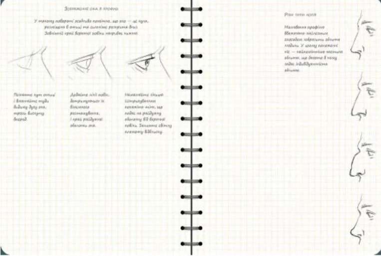 Блокнот-sketchbook.Базовий рівень. умбра обкладинка. Око — фото 3