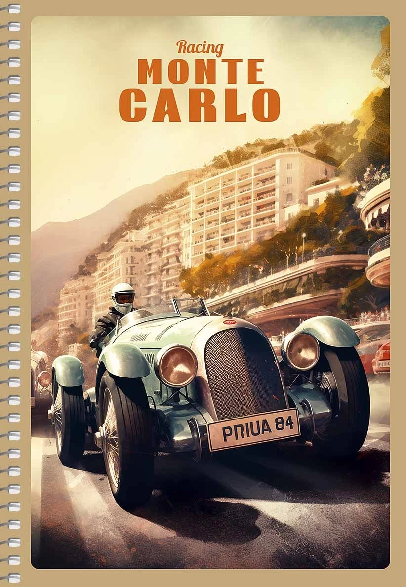 Блокнот спiраль А5 Student 96 аркушів у клітинку кремовий блок 70г/м2