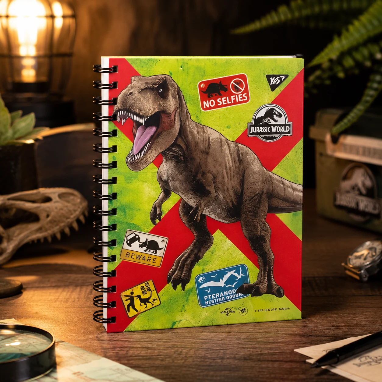Блокнот YES Jurassic World Dino Tracker А5 — Блокноти та щоденники