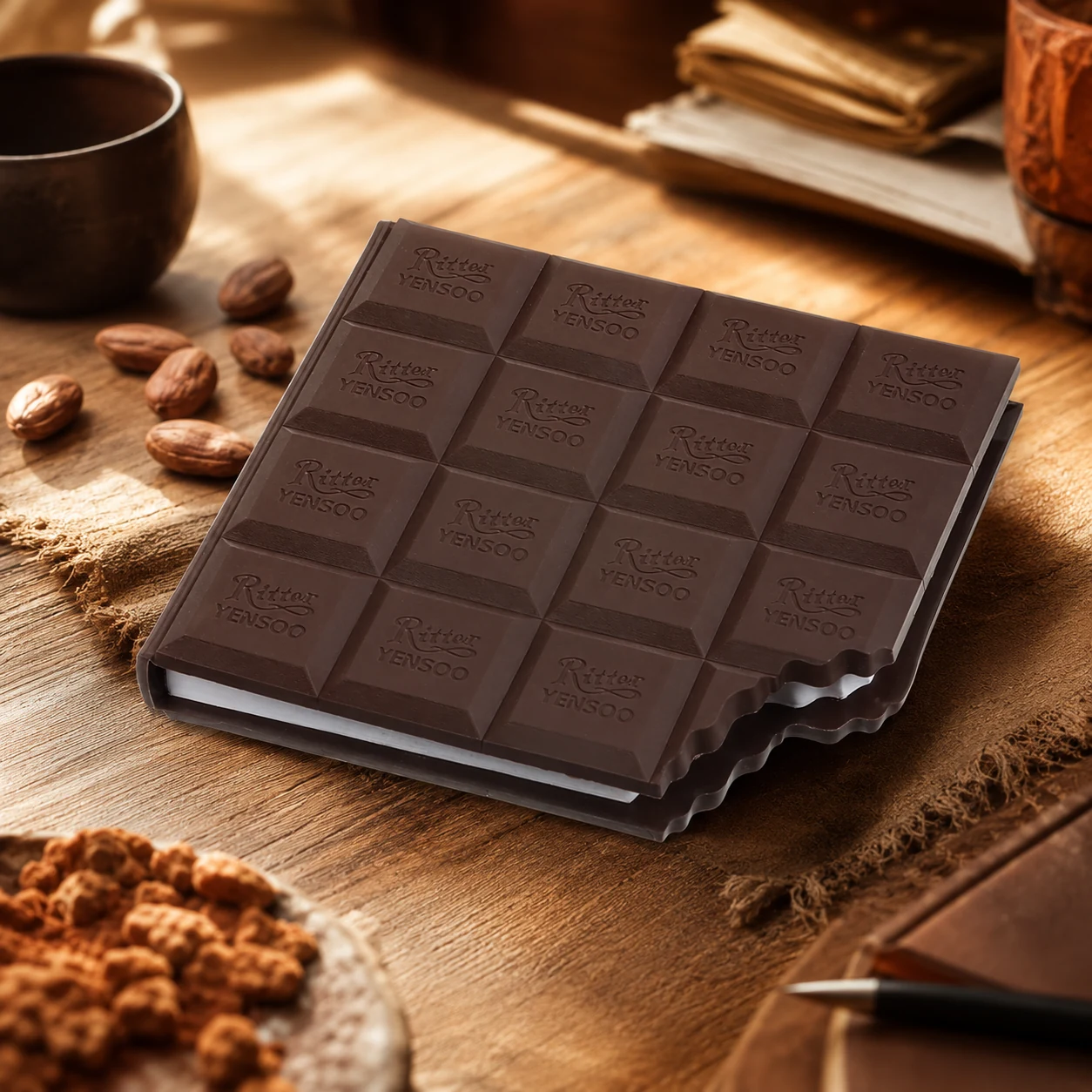 Блокнот ZiBi KIDS Line Chocolate ароматизований 80 аркушів — Блокноти та щоденники