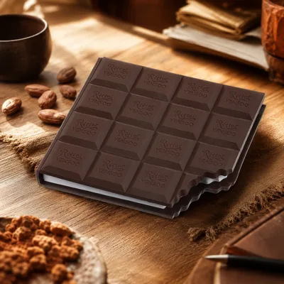 Блокнот ZiBi KIDS Line Chocolate 100х87мм 80 аркушів нелінований ароматизований ZB.12470-19