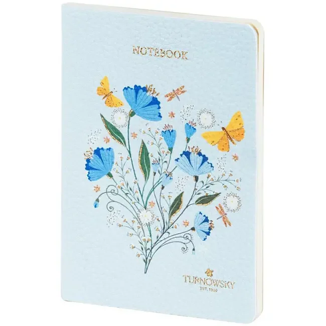 Блокнот зшитий А6 60 аркушів, клітина, інтегральна обкладинка Secret Garden Axent