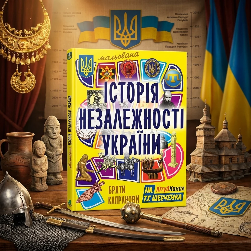 Брати Капранови.Мальована історія незалежності України. Зелений пес