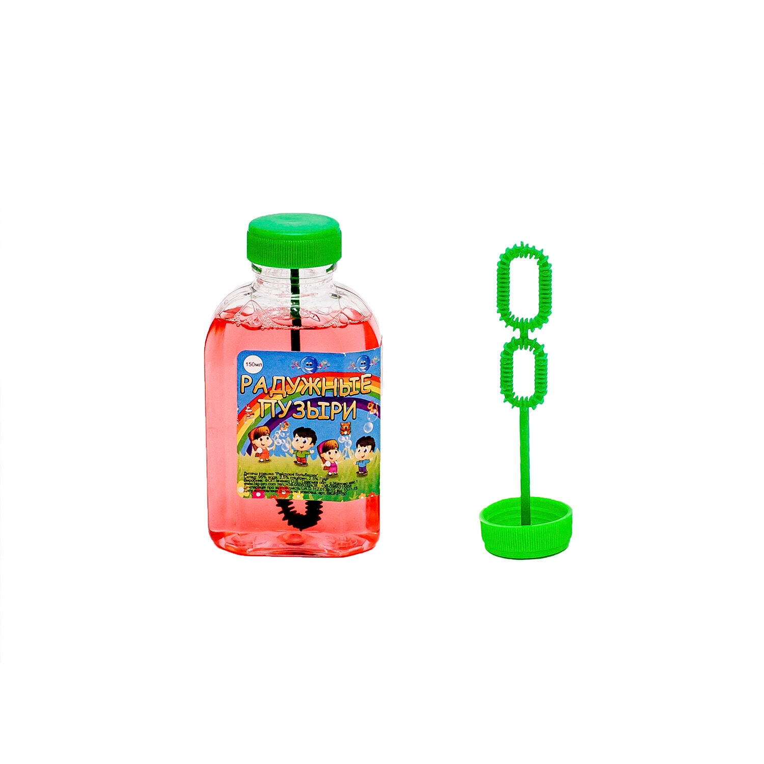 Бульбашки райдужні мікс 150 мл — фото 2