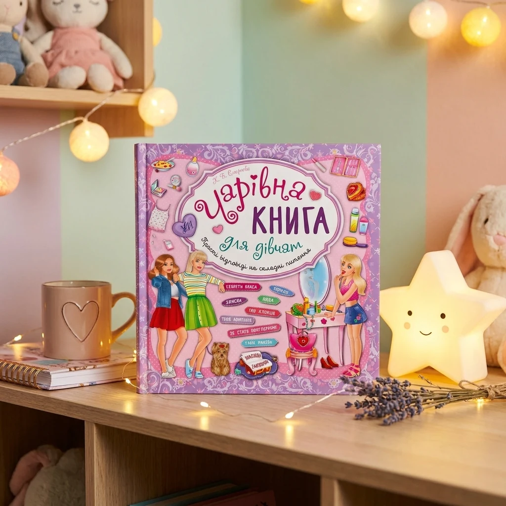 Чарівна книга для дівчат. Прості відповіді на складні питання. Смирнова
