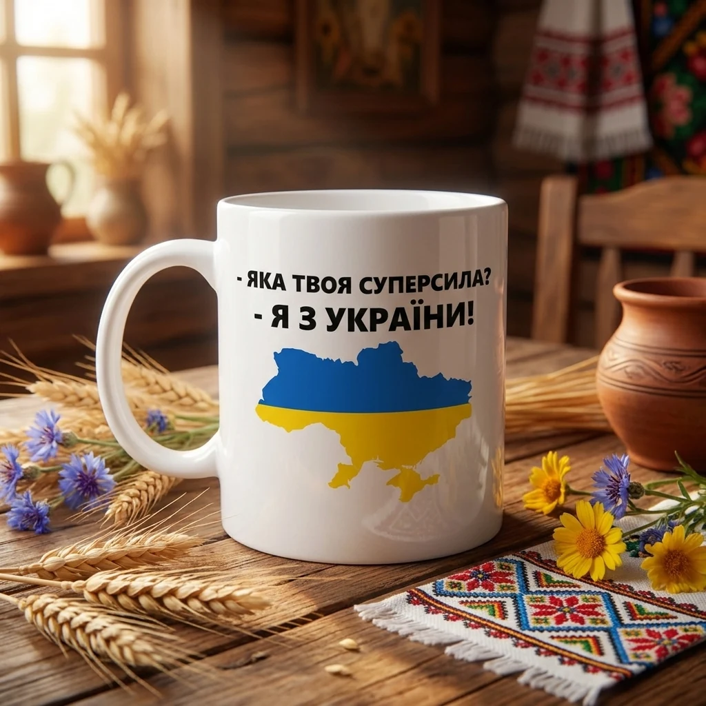 Чашка 360мл "Суперсила"