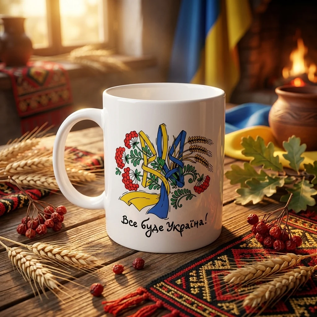 Чашка 360мл "Все буде Україна"