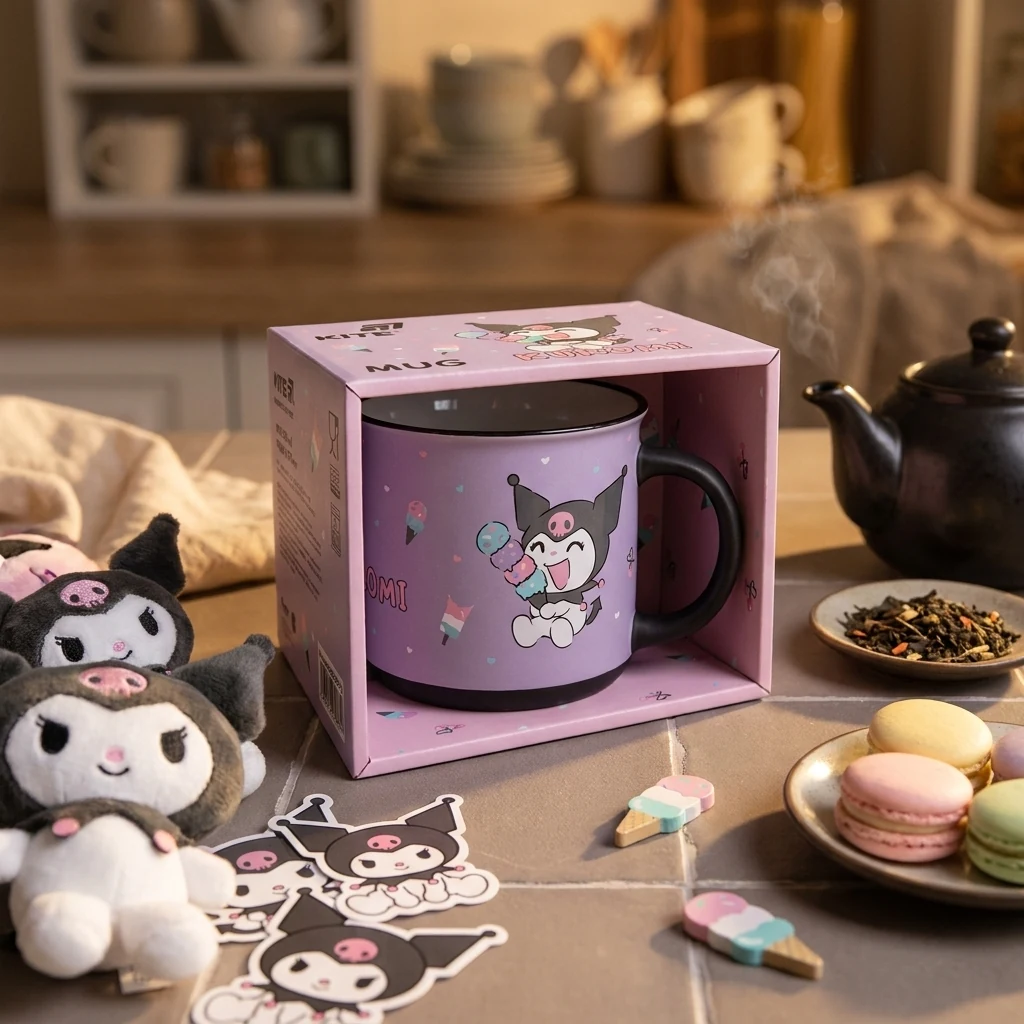 Чашка 370 мл "Kuromi" Kite