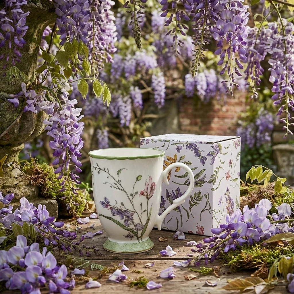 Чашка 380мл "Wisteria Garden"