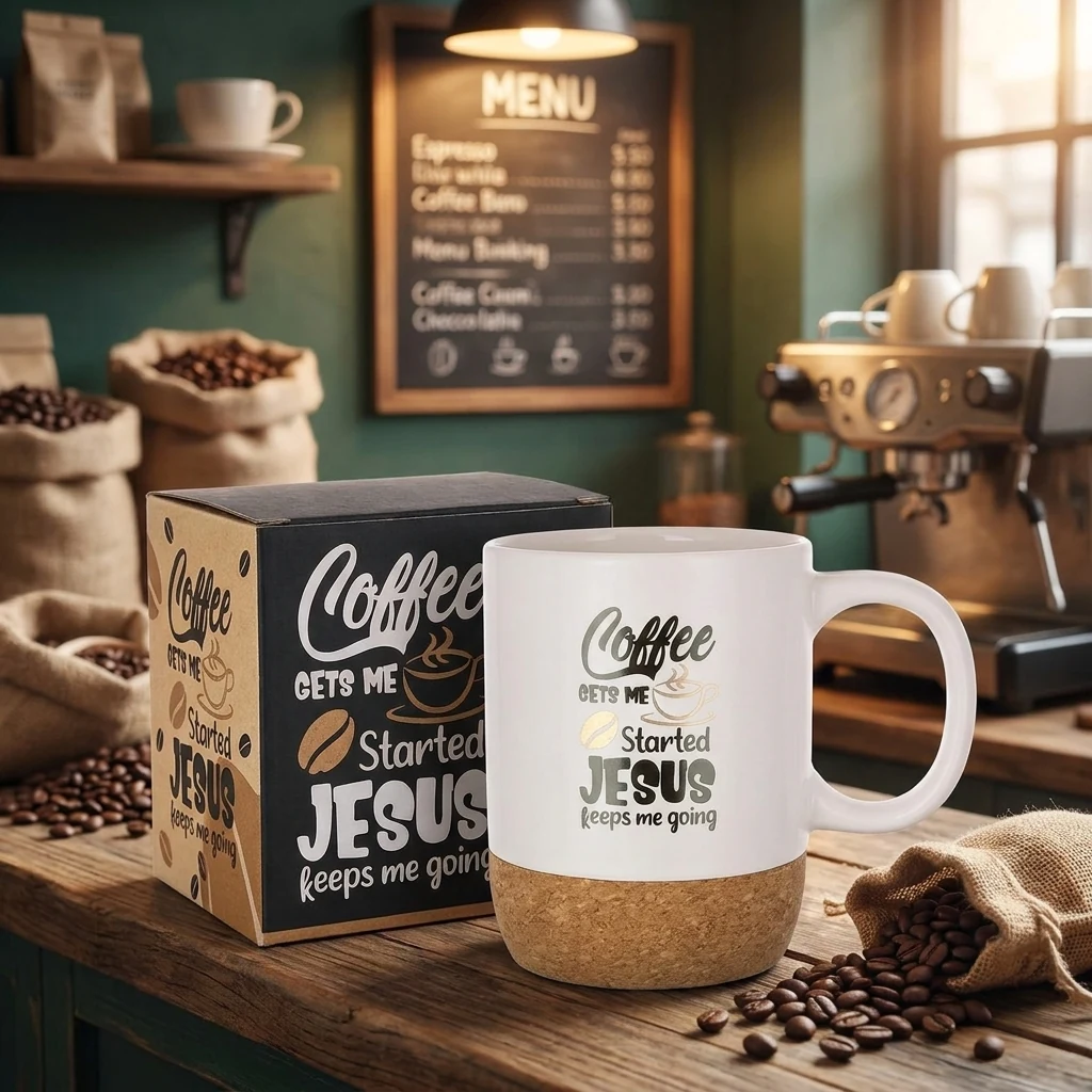 Чашка 400мл "Cafe"