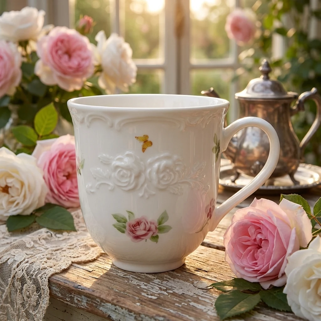 Чашка "Chateau Roses Collection" 400 мл