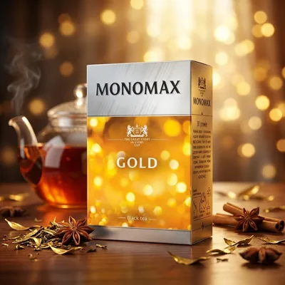 Чай Gold цейл чорн лист FBOP 90г Мономах
