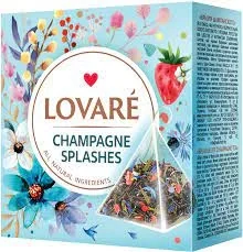 Чай Lovare Shampagne splashes в пірамідках 15 по 2 г — фото 3