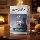 Чай Мономах Earl Grey цейлонський листовий з ароматом бергамоту 90г 5952 — фото 1