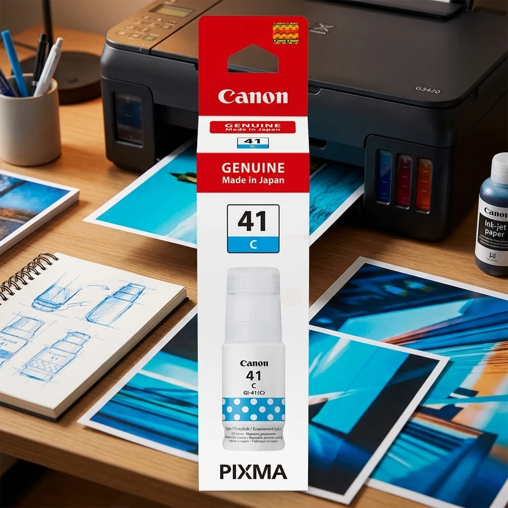 Чорнило Canon GI-41 блакитне (4543C001)
