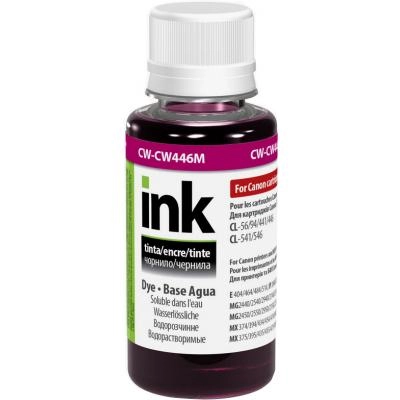 Чорнило ColorWay Canon CL-446 рожеве 100мл. (CW-CW446M01) — фото 2