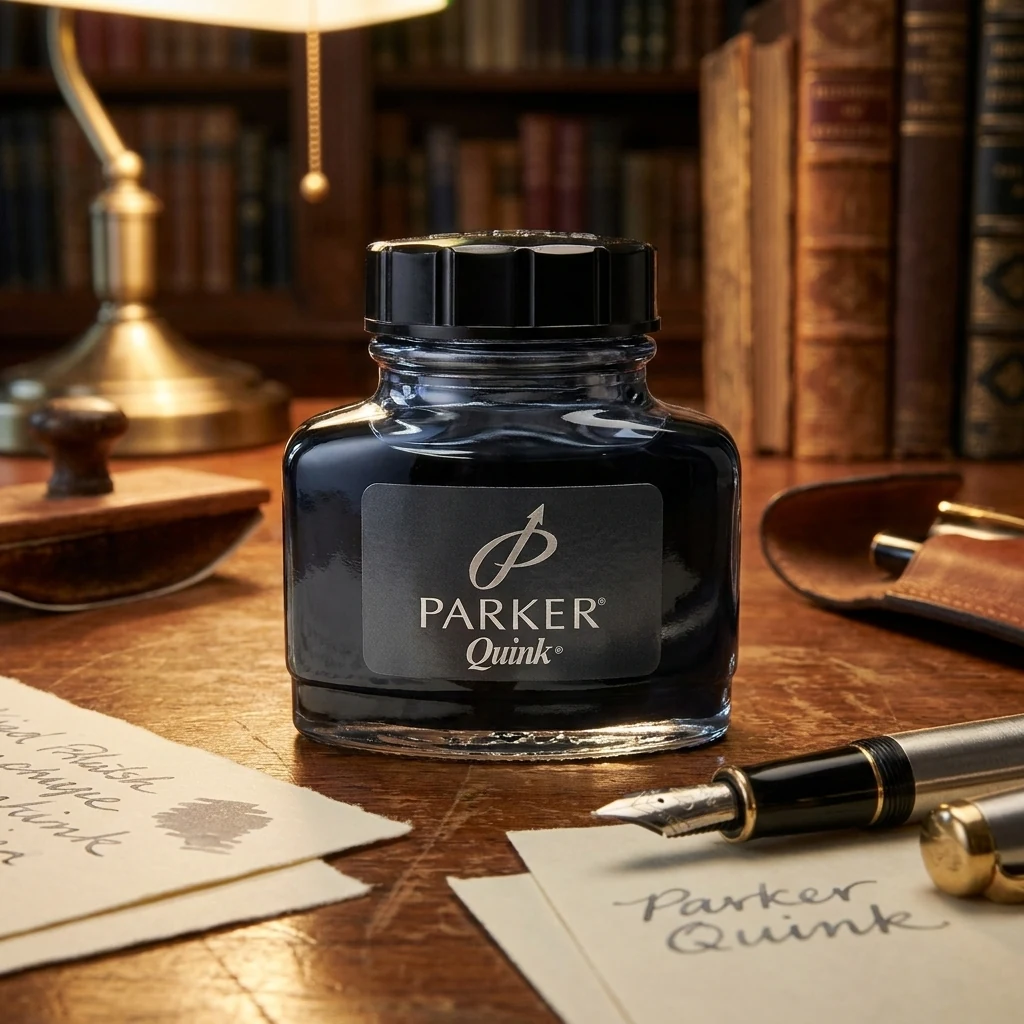 Чорнило для пір'яних ручок Parker, 57 мл, сірі, Quink 7092