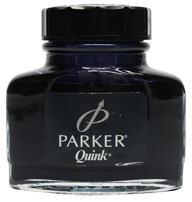 Чорнило для пір'яних ручок Parker, 57 мл, сірі, Quink 7092 — фото 2