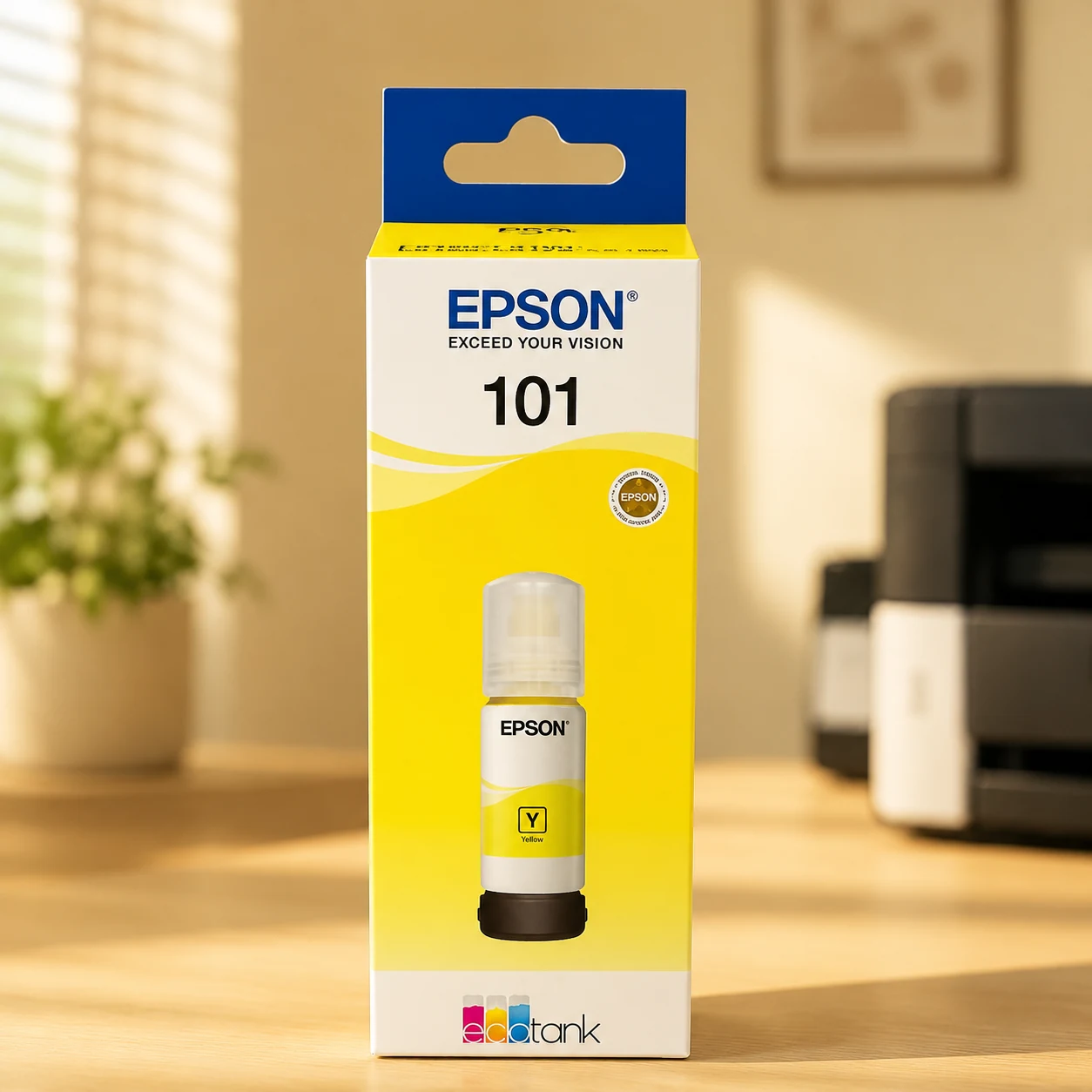 Чорнило Epson 101 L4150/4160/6160 жовте (C13T03V44A) — Принтери та витратники