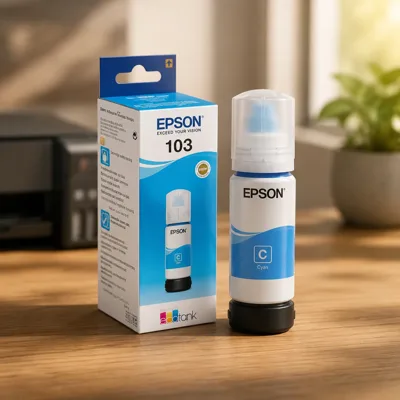 Чорнило Epson 103 L3100/3110/3150 блакитне (C13T00S24A)