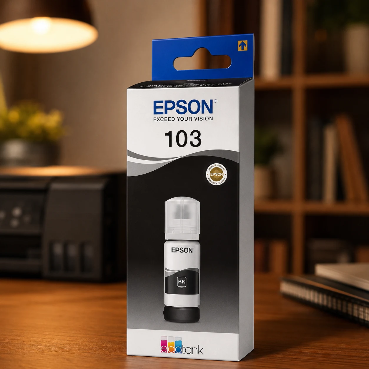 Чорнило Epson 103 L3100/3110/3150 чорне (C13T00S14A) — Принтери та витратники