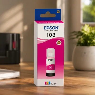 Чорнило Epson 103 L3100/3110/3150 рожеве (C13T00S34A)