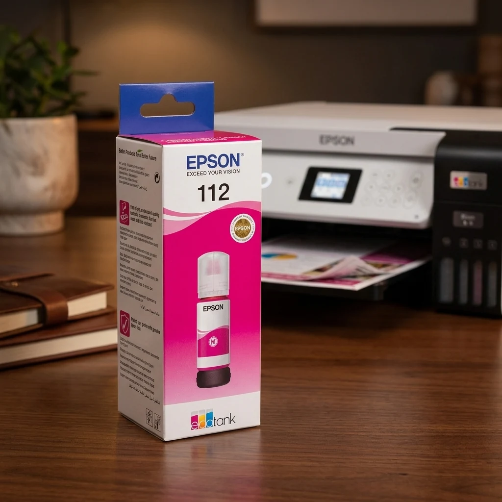 Чорнило Epson 112 Рожеве 70 мл (C13T06C34A) — Принтери та витратники