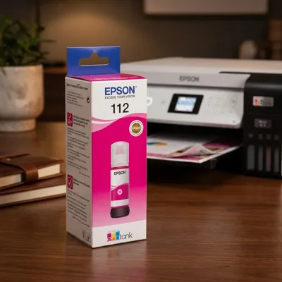 Чорнило Epson 112 Рожеве 70 мл (C13T06C34A)