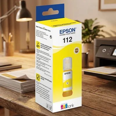 Чорнило Epson 112 Жовте 70 мл (C13T06C44A)