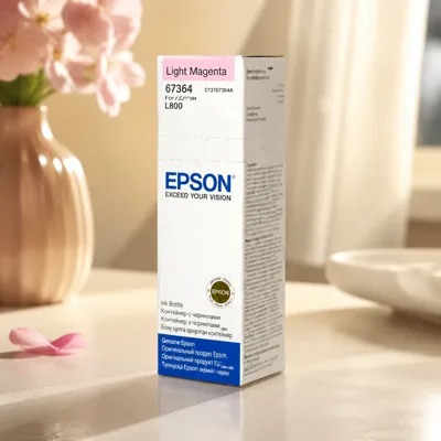 Чорнило Epson 673 L800/L810/850 світло-рожеве 70мл. (C13T67364A)