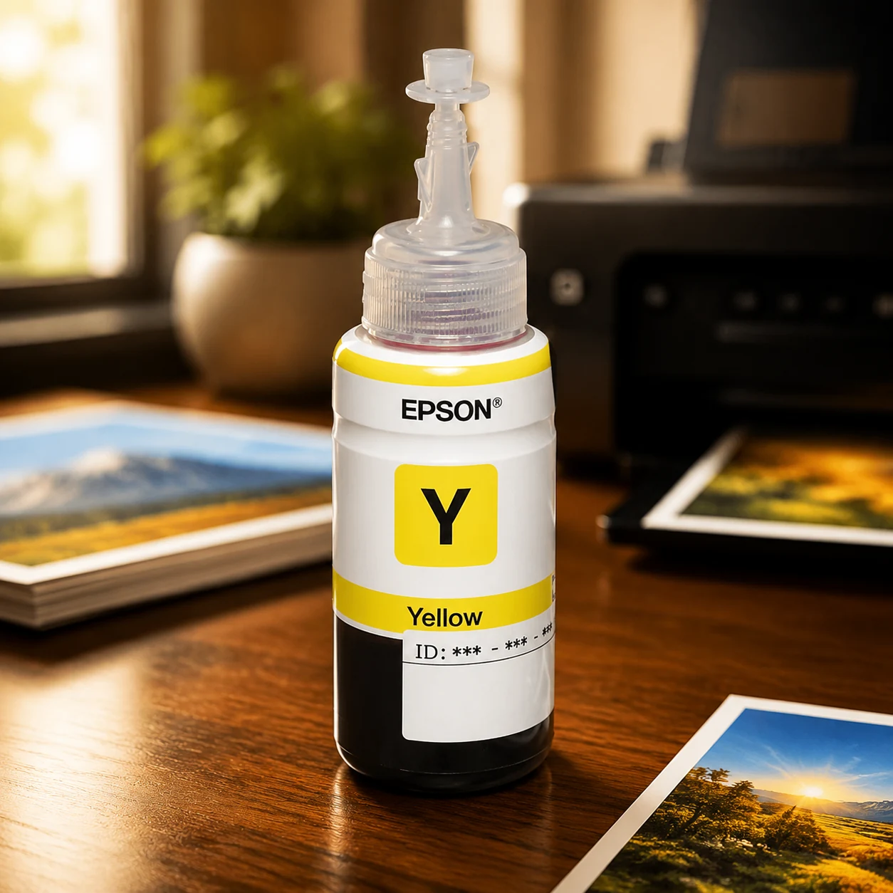 Чорнило Epson 673 L800/L810/850 жовте 70мл. (C13T67344A) — Принтери та витратники
