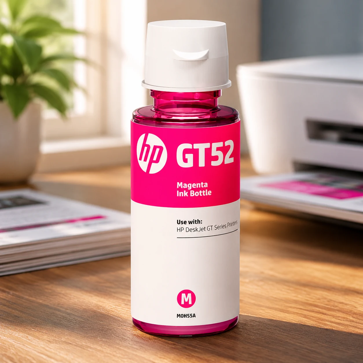 Чорнило HP GT52 рожеве (M0H55AE) — Принтери та витратники