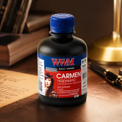 Чорнило WWM CANON UNIVERSAL CARMEN 200мл. WWM,CU/B,чорн.
