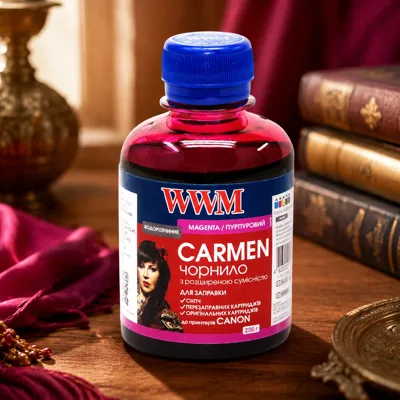 Чорнило WWM CANON UNIVERSAL CARMEN 200мл. WWM,CU/M,рож.