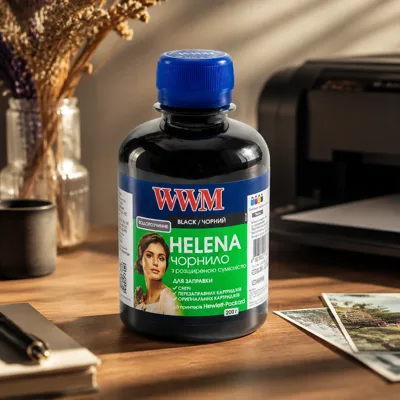 Чорнило WWM HP UNIVERSAL HELENA 200мл. WWM,HU/B,чорн.