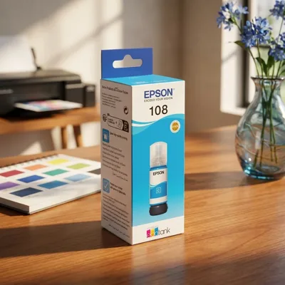 Чоринло Epson 108 EcoTank L8050/L18050 cyan (C13T09C24A)