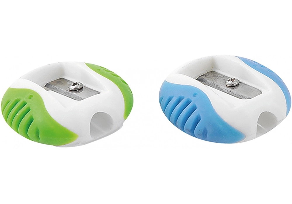 Чинка пластикова з гумовими вставками Optima — фото 2