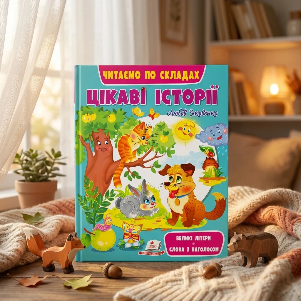 Читаємо по складах. ВС. Цікаві історі